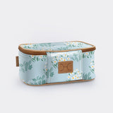 Kids Box Vanity | Laminated Fabric Crazy Daisy - Sage Vanity Fabric by Thandana