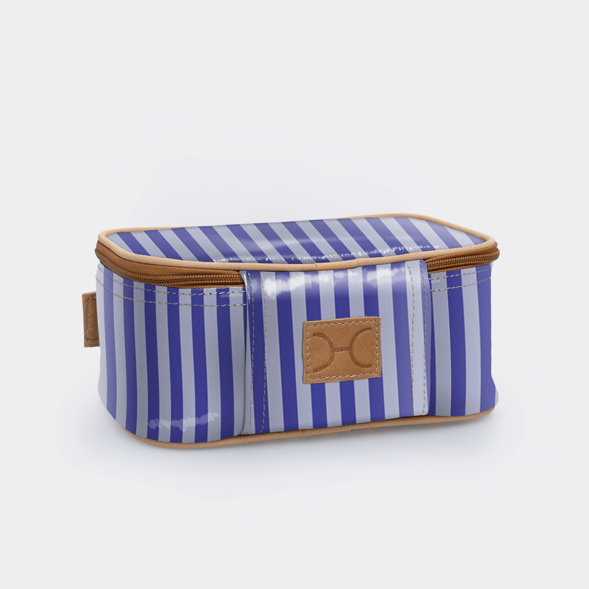 Kids Box Vanity | Laminated Fabric Linear - Jet Vanity Fabric by Thandana