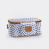 Kids Box Vanity | Laminated Fabric Scale Away with me - Dazzling Blue Vanity Fabric by Thandana