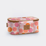 Kids Box Vanity | Laminated Fabric Smiley - Blush Vanity Fabric by Thandana