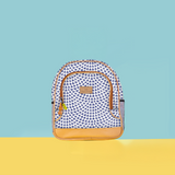Kids Chubbie Backpack | Laminated Fabric Scale Away with me - Dazzling Blue Kids Backpack by Thandana