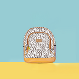 Kids Chubbie Backpack | Laminated Fabric Seeds - White Kids Backpack by Thandana