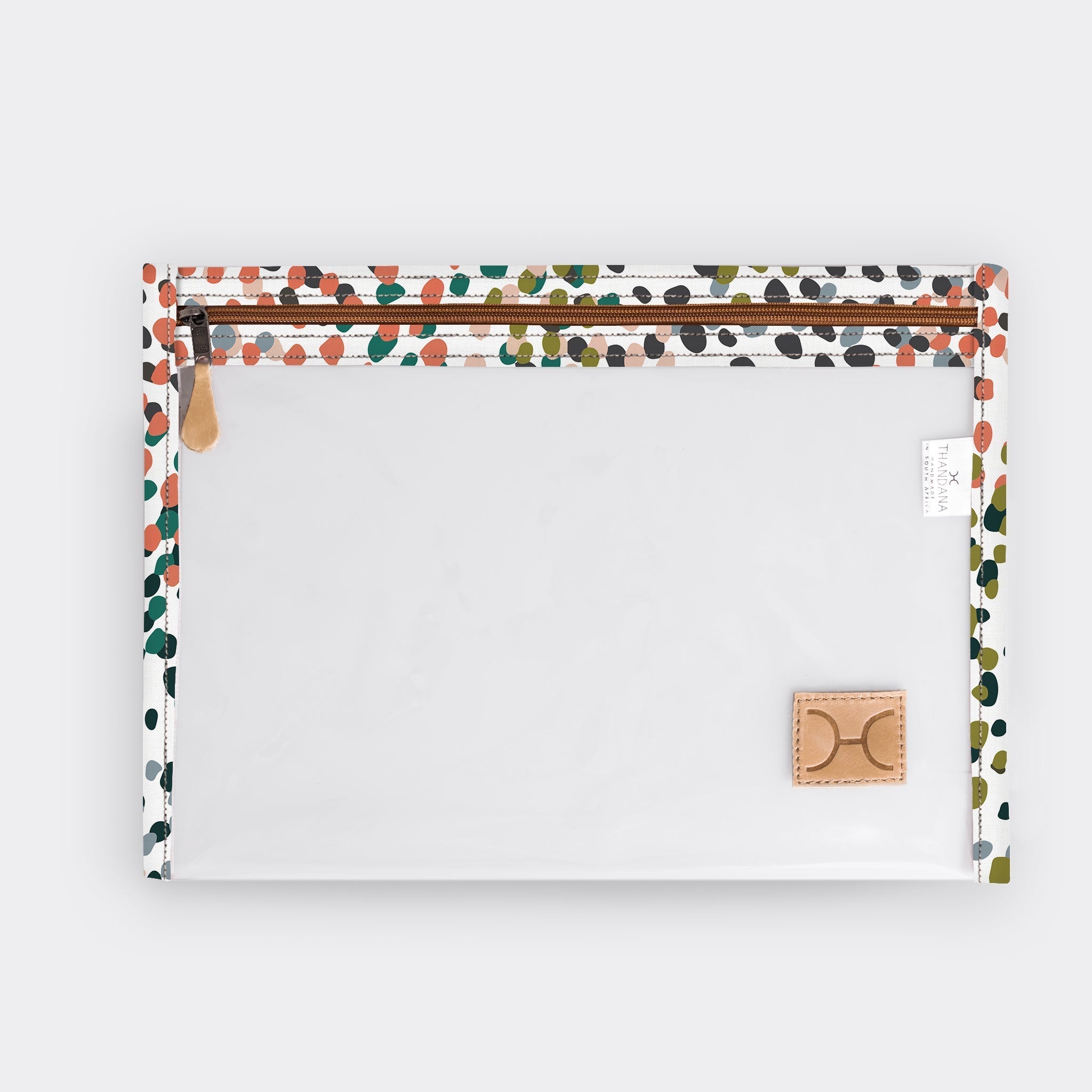 Kid's Clear Pouch Laminated Fabric - Thandana UK