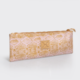 Kids Doodle Pencil Pouch | Laminated Fabric Python - Bloom Pencil Case by Thandana