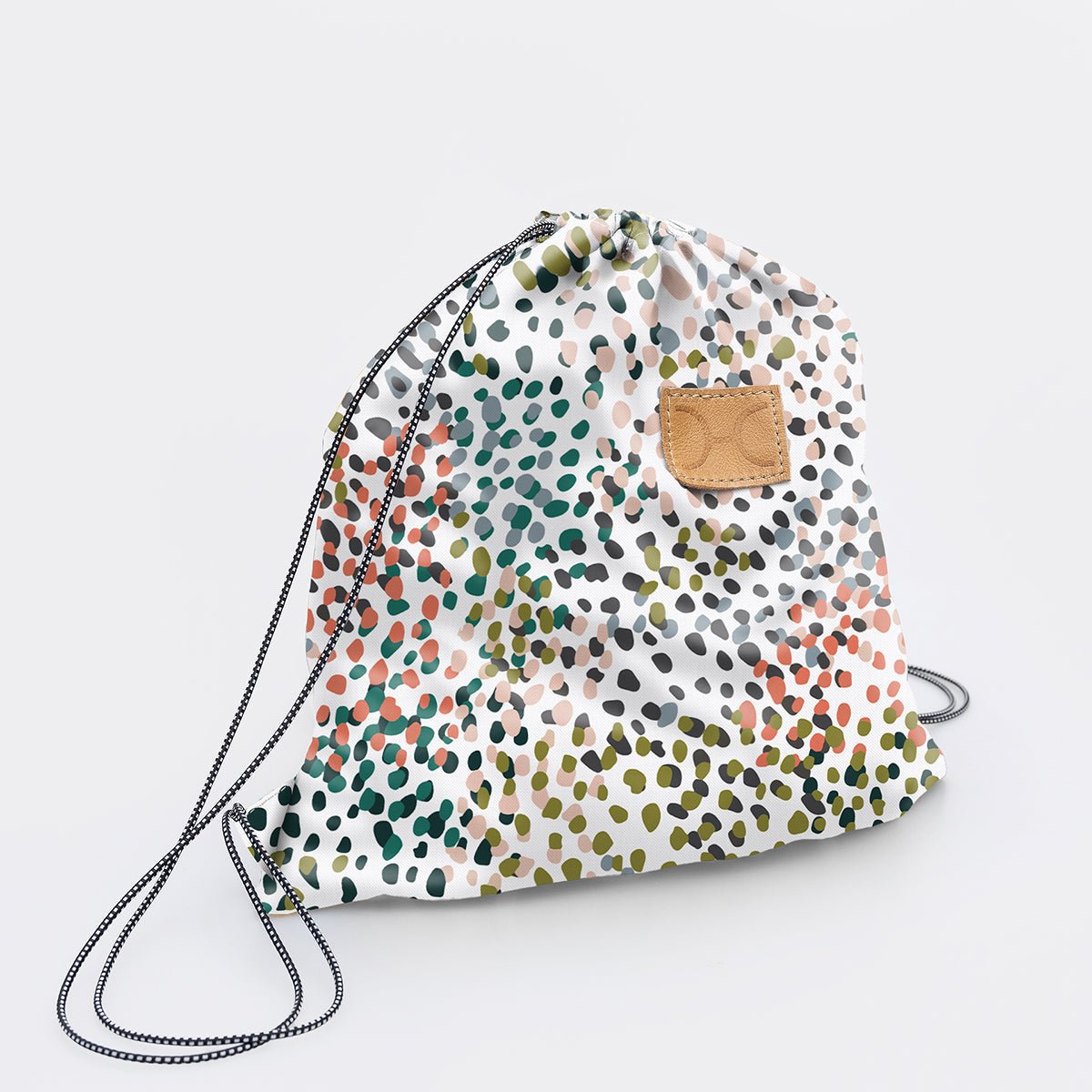 Kids Drawstring | Fabric Bag Confetti - All About Kids Backpack by Thandana