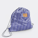 Kids Drawstring | Fabric Bag Linear - Jet Kids Backpack by Thandana