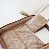Kids Essential Laptop Bag 13’ | Laminated Fabric with Genuine Leather Laptop Fabric Bag by Thandana