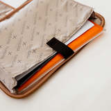 Kids Essential Laptop Bag 15’ | Laminated Fabric with Genuine Leather Laptop Fabric Bag by Thandana