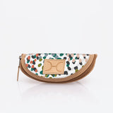 Kids Glasses Case | Laminated Fabric Confetti - All About / Chunky Zip Glasses Case by Thandana