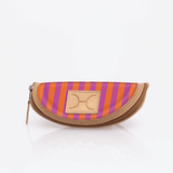 Kids Glasses Case | Laminated Fabric Linear - Preppy / Chunky Zip Glasses Case by Thandana