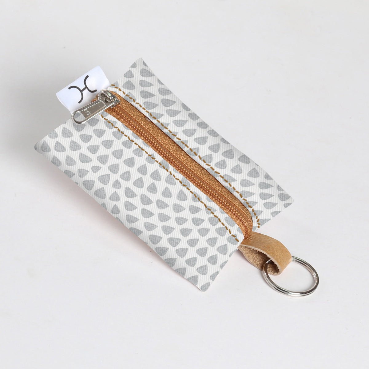 Kids Key Ring | Laminated Fabric Scale Away with me - Moonstruck / Chunky Zip Key Ring by Thandana