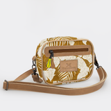 Kids Lipstick Bag | Laminated Fabric with Genuine Leather Fauna - Earth Lipstick Bag by Thandana