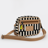 Kids Lipstick Bag | Laminated Fabric with Genuine Leather Indie - Pitch Lipstick Bag by Thandana