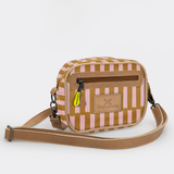 Kids Lipstick Bag | Laminated Fabric with Genuine Leather Indie - Sunset Lipstick Bag by Thandana