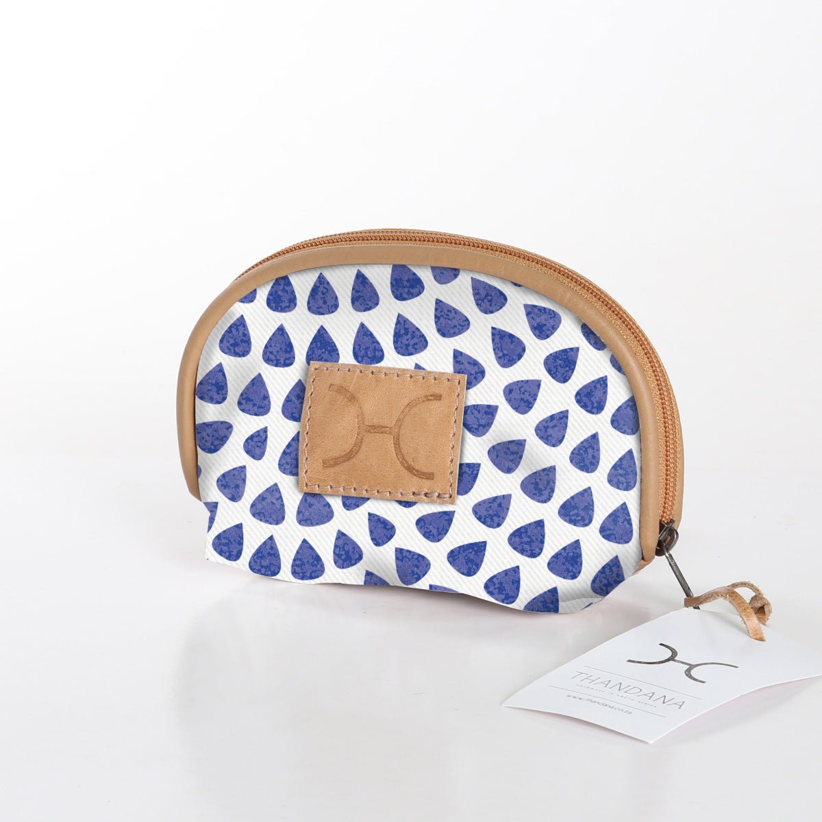 Kids Makeup Bag | Laminated Fabric Scale Away with me - Dazzling Blue Make Up Fabric Bag by Thandana