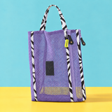 Kids Meshie School Bookbag Purple - Nomad - Pitch School Bookbag by Thandana