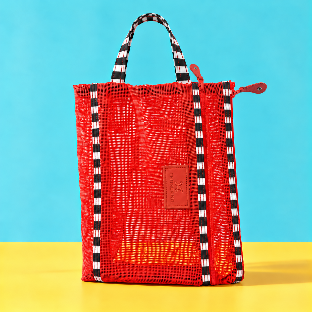 Kids Meshie School Bookbag Red - Indie - Pitch School Bookbag by Thandana