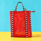 Kids Meshie School Bookbag Red - Indie - Pitch School Bookbag by Thandana