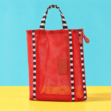 Kids Meshie School Bookbag Red - Indie - Pitch School Bookbag by Thandana