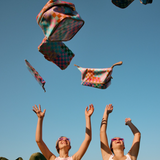 Kids Mini Decker Cooler | Laminated Fabric with Genuine Leather Mini Double Decker Cooler by Thandana