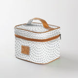 Kids Mini Decker Cooler | Laminated Fabric with Genuine Leather Scale Away with me - Moonstruck Mini Double Decker