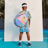 Kids Padel & Tennis Sleeve | Laminated Fabric Kids Backpack by Thandana