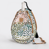 Kids Padel & Tennis Sleeve | Laminated Fabric Confetti - All About Kids Backpack by Thandana