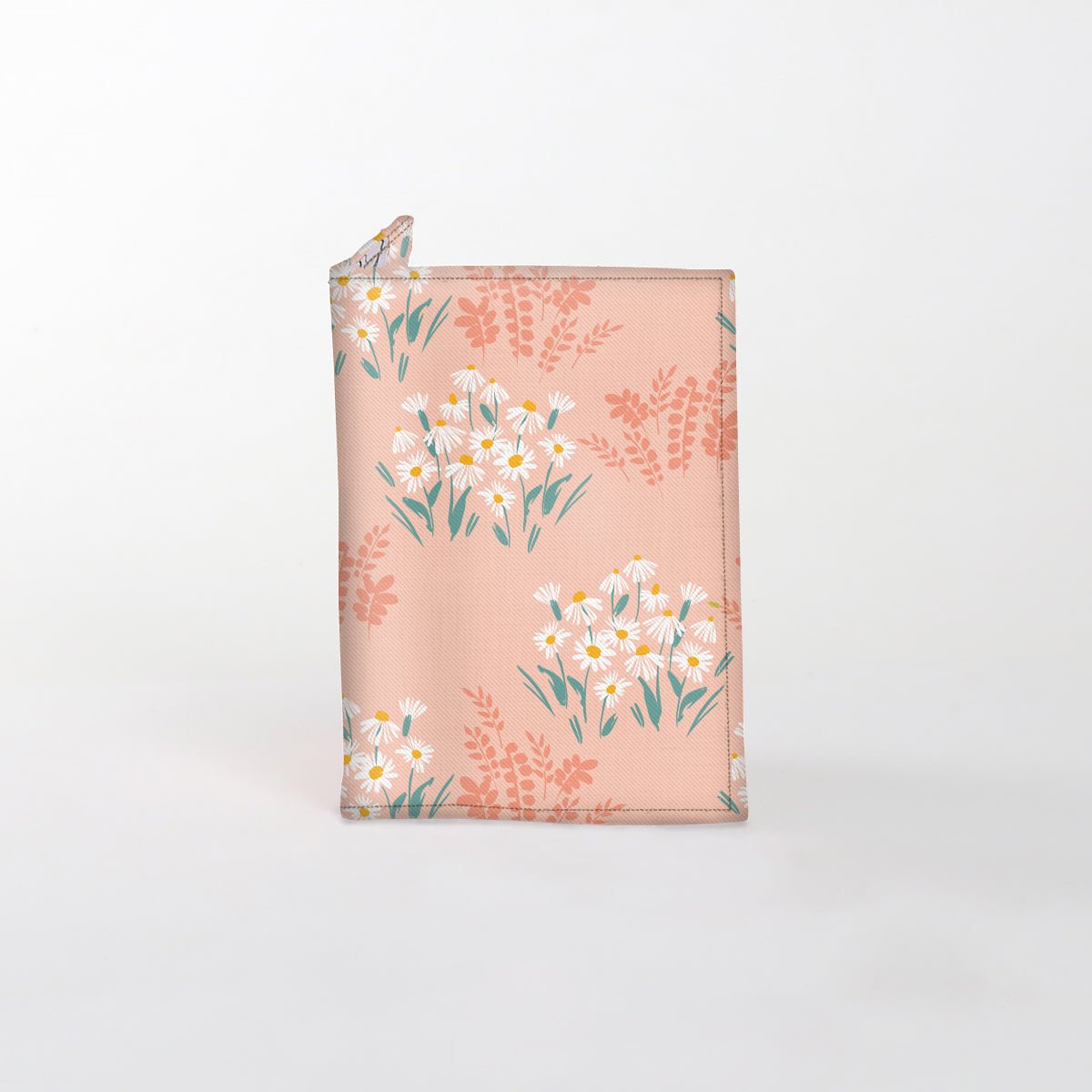 Kids Passport Holders | Laminated Fabric Crazy Daisy - Blush Passport Holder by Thandana