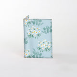 Kids Passport Holders | Laminated Fabric Crazy Daisy - Sage Passport Holder by Thandana