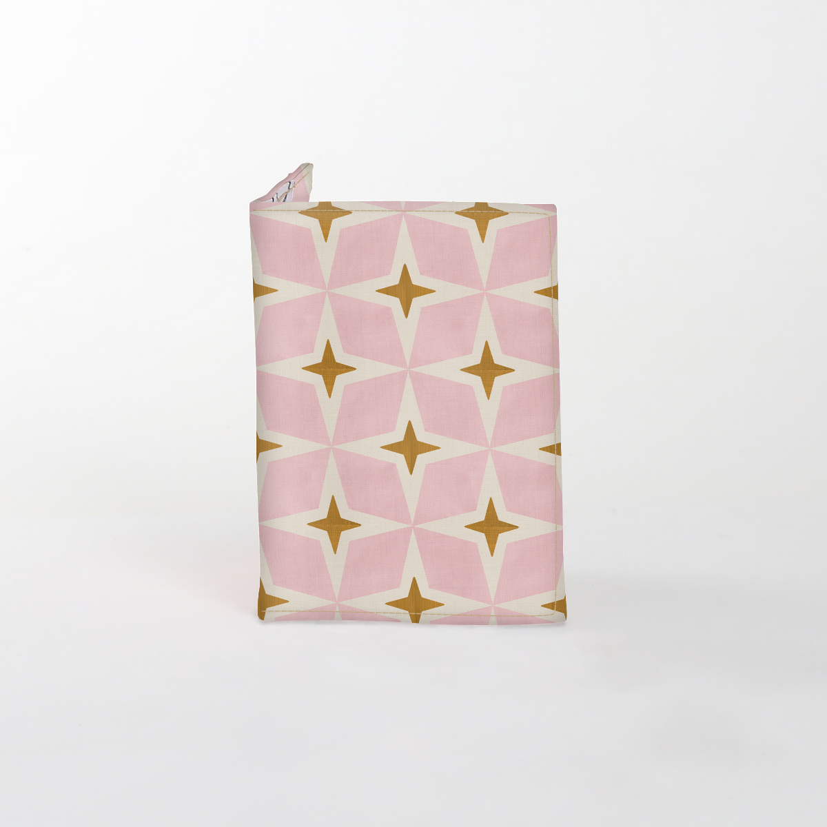 Kids Passport Holders | Laminated Fabric Nova - Blush Passport Holder by Thandana