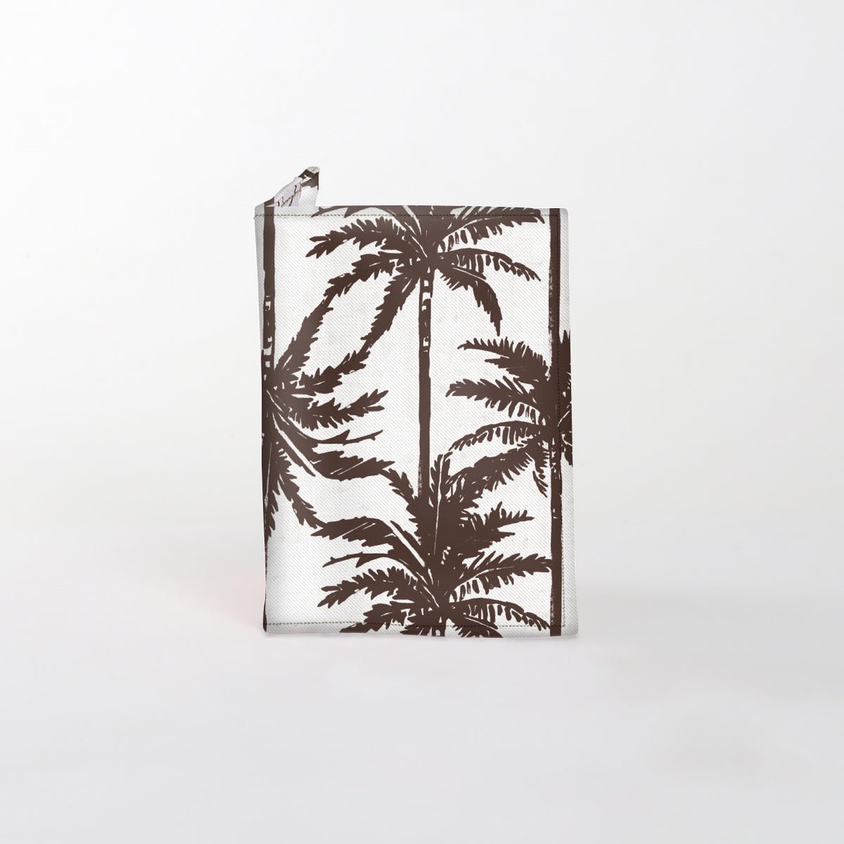 Kids Passport Holders | Laminated Fabric Palm - Neutral Passport Holder by Thandana