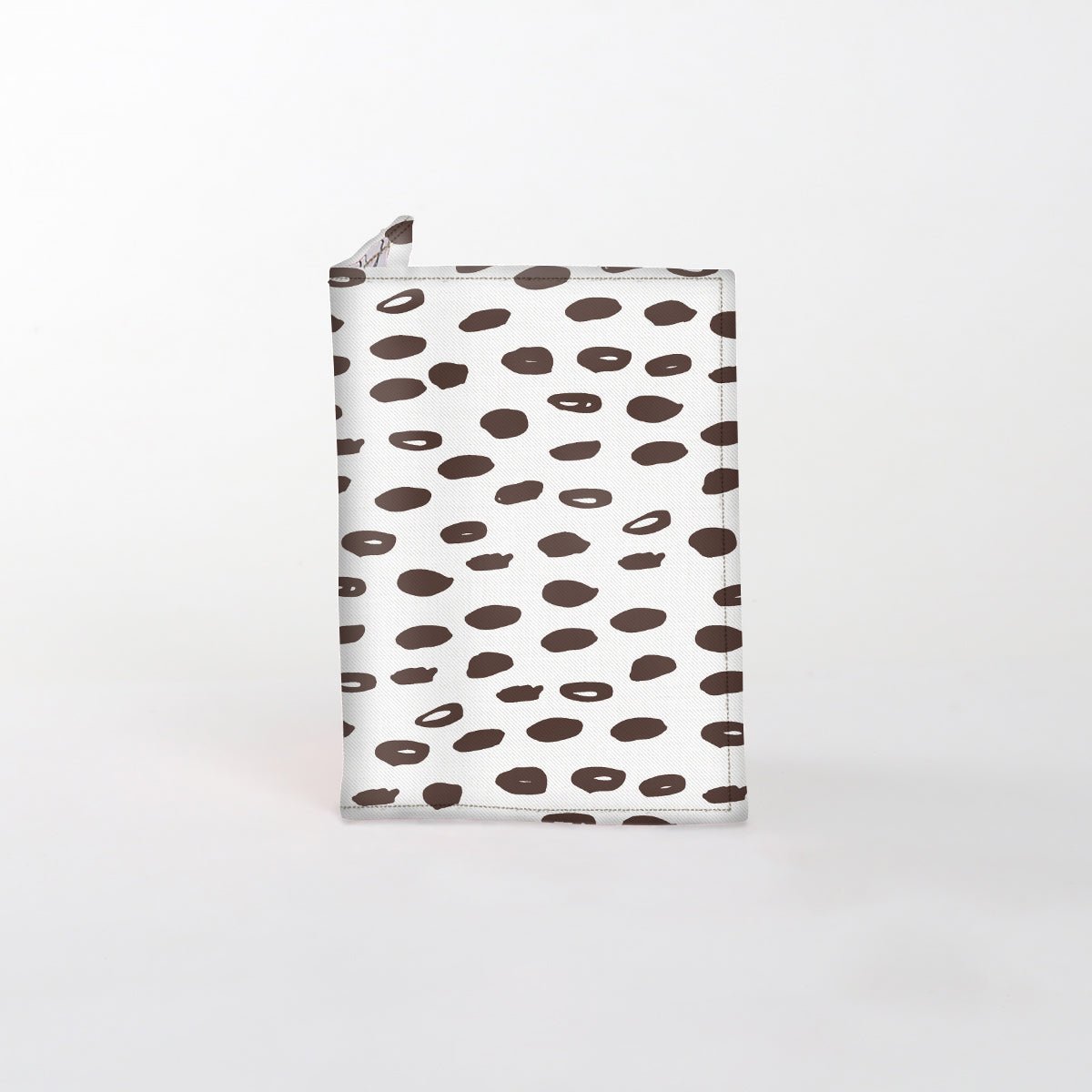 Kids Passport Holders | Laminated Fabric Seeds - White Passport Holder by Thandana