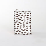 Kids Passport Holders | Laminated Fabric Seeds - White Passport Holder by Thandana