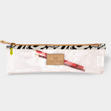Kids Pencil Case | Clear Fabric Nomad Stripe - Pitch Pencil Case by Thandana