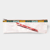 Kids Pencil Case | Clear Fabric Smiley - Jet Pencil Case by Thandana