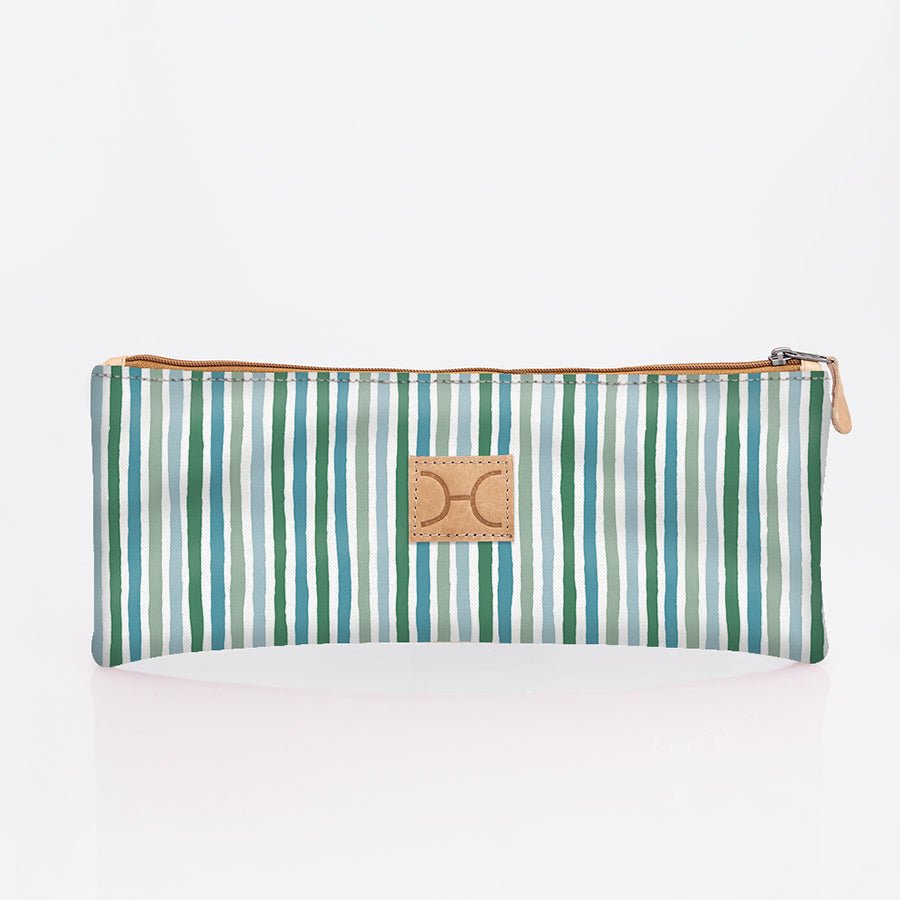 Kids Pencil Case Triple Zip | Laminated Fabric Pencil Case by Thandana