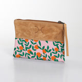 Kids Pouch | Laminated Fabric with Genuine Leather Pouch by Thandana