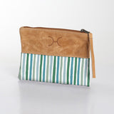 Kids Pouch | Laminated Fabric with Genuine Leather Pouch by Thandana