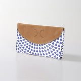 Kids Purse | Laminated Fabric with Genuine Leather Scale Away with me - Dazzling Blue Ladies Wallet by Thandana