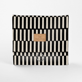 Kids Roll Up Toiletry | Laminated Fabric with Genuine Leather Indie - Pitch Roll Up Toiletry Fabric by Thandana