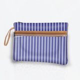 Kids Sticky Fingers Cellphone Pouch | Laminated Fabric Linear - Jet Pouch by Thandana
