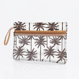 Kids Sticky Fingers Cellphone Pouch | Laminated Fabric Palm - Neutral Pouch by Thandana