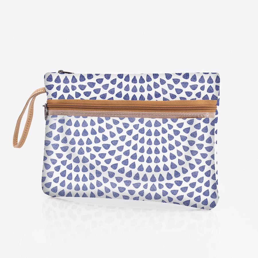 Kids Sticky Fingers Cellphone Pouch | Laminated Fabric Scale Away with me - Dazzling Blue Pouch by Thandana