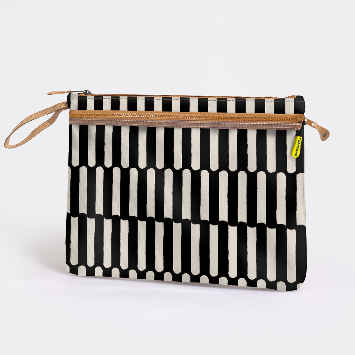 Kids Sticky Fingers Ipad | Laminated Fabric Indie - Pitch Pouch by Thandana