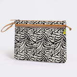 Kids Sticky Fingers Ipad | Laminated Fabric Nomad Stripe - Pitch Pouch by Thandana