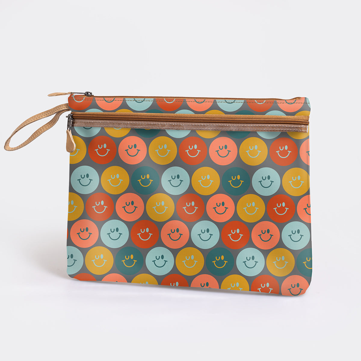 Kids Sticky Fingers Ipad | Laminated Fabric Pouch by Thandana