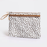 Kids Sticky Fingers Ipad | Laminated Fabric Seeds - White Pouch by Thandana