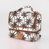 Kids Thermal Cooler | Laminated Fabric with Genuine Leather Palm - Neutral Mini Thermal Cooler by Thandana