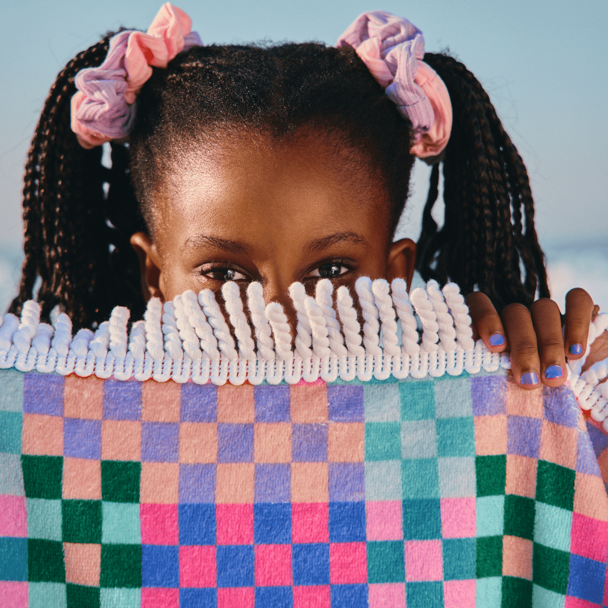 Kids Turkish Terry Beach Towel Utility Shopper Bag by Thandana