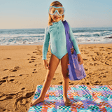 Kids Turkish Terry Beach Towel Utility Shopper Bag by Thandana